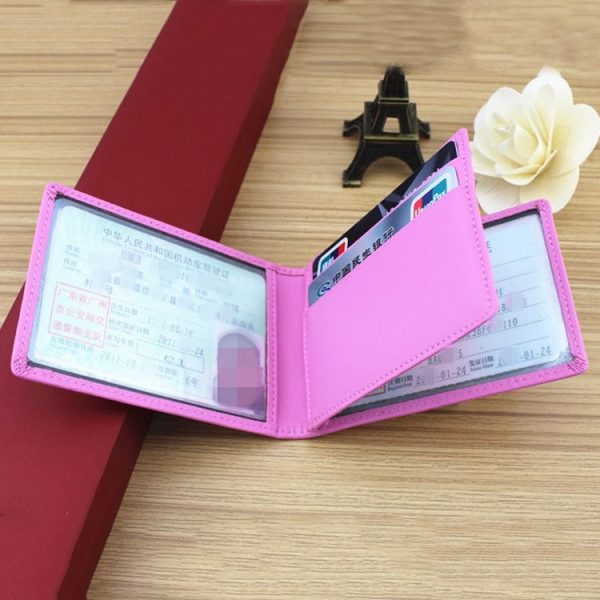 Crocodile Pattern Driver License Cover Universal Driver License Holder Card Slot ID Card Holder (White) - Image 4