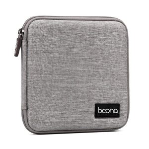 Baona BN-F021 Car Home DVD CD Storage Bag Game CD Storage Bag For PS4 (Grey)