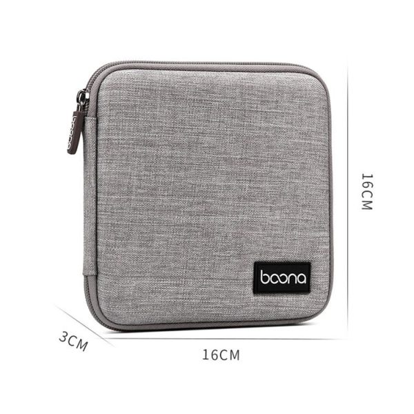 Baona BN-F021 Car Home DVD CD Storage Bag Game CD Storage Bag For PS4 (Grey) - Image 3
