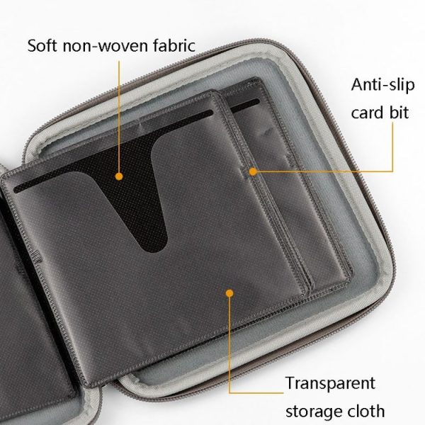 Baona BN-F021 Car Home DVD CD Storage Bag Game CD Storage Bag For PS4 (Grey) - Image 5