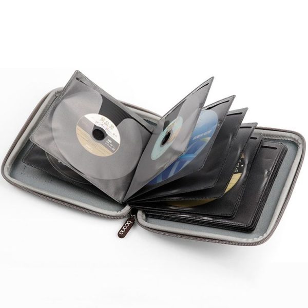 Baona BN-F021 Car Home DVD CD Storage Bag Game CD Storage Bag For PS4 (Grey) - Image 7