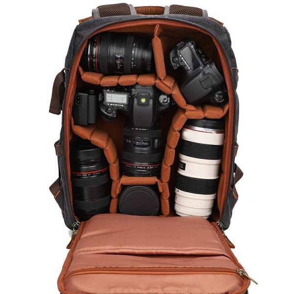 4 PCS 3-Folding Layer B Type Storage Organizer Baffle Separator Plate For Photography Backpack Bag - Image 6