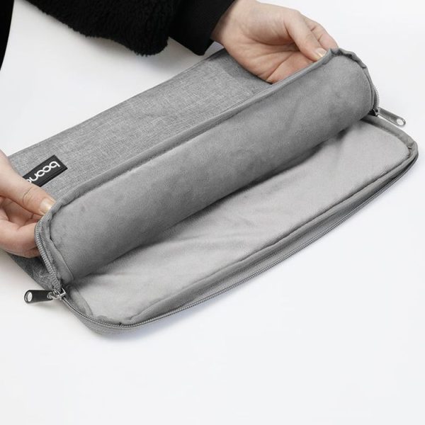 Baona Laptop Liner Bag Protective Cover, Size: 11 inch (Lightweight Pink) - Image 3