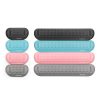Baona Silicone Memory Cotton Wrist Pad Massage Hole Keyboard Mouse Pad, Style: Medium Keyboard Rest (Black) - Image 2