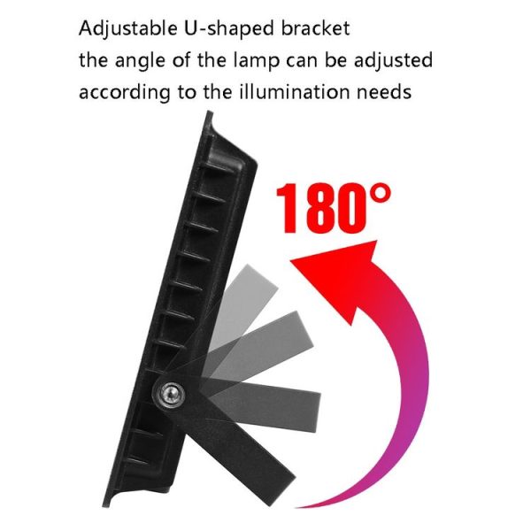 20W Linear LED Spotlight Outdoor Project Light Waterproof Garden Energy-Saving Lighting Floodlight, Style: (Cold White Light) - Image 7