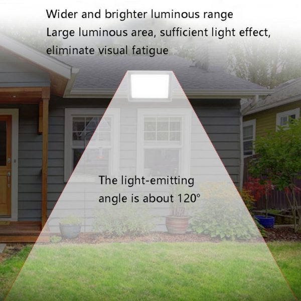 20W PIR LED Spotlight Outdoor Project Light Waterproof Garden Energy-Saving Lighting Floodlight, Style: (Cold White Light) - Image 4