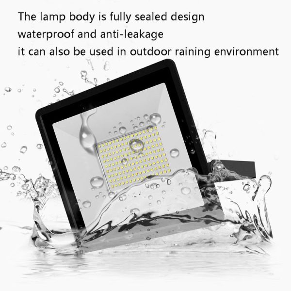 20W PIR LED Spotlight Outdoor Project Light Waterproof Garden Energy-Saving Lighting Floodlight, Style: (Cold White Light) - Image 5