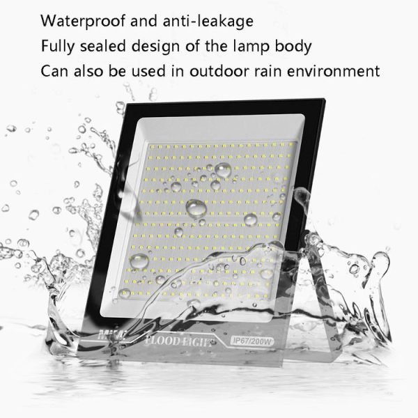 30W LED Projection Lamp Outdoor Waterproof High Power Advertising Floodlight High Bright Garden Lighting (Cold White Light) - Image 4