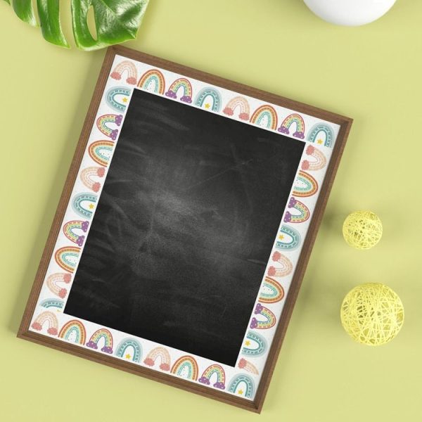 CM2107018 Border Sticker Blackboard Rainbow Sticker Bohemian Sticker, Size: 20mx7.6cm - Image 4
