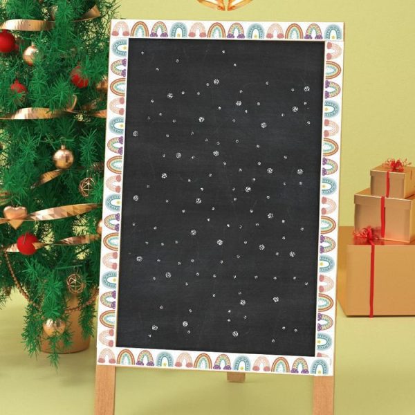 CM2107018 Border Sticker Blackboard Rainbow Sticker Bohemian Sticker, Size: 20mx7.6cm - Image 6