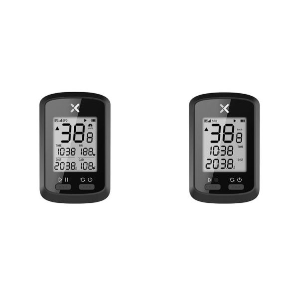 Bicycle Cycling Speedometer GPS Positioning Wireless Odometer, Specification: Small G+ (English Version) - Image 2