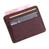 KT1002 RFID Function Lizard Pattern Bank Card Holder PU Business Card Case (Brown) - Image 2
