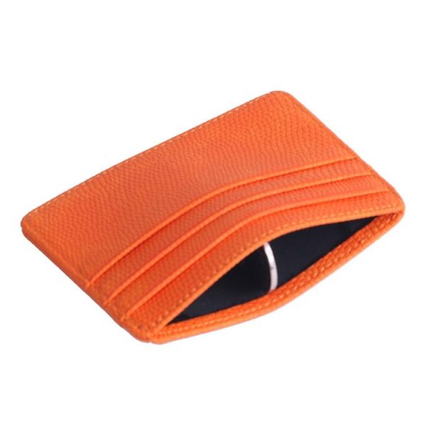 KT1002 RFID Function Lizard Pattern Bank Card Holder PU Business Card Case (Brown) - Image 4