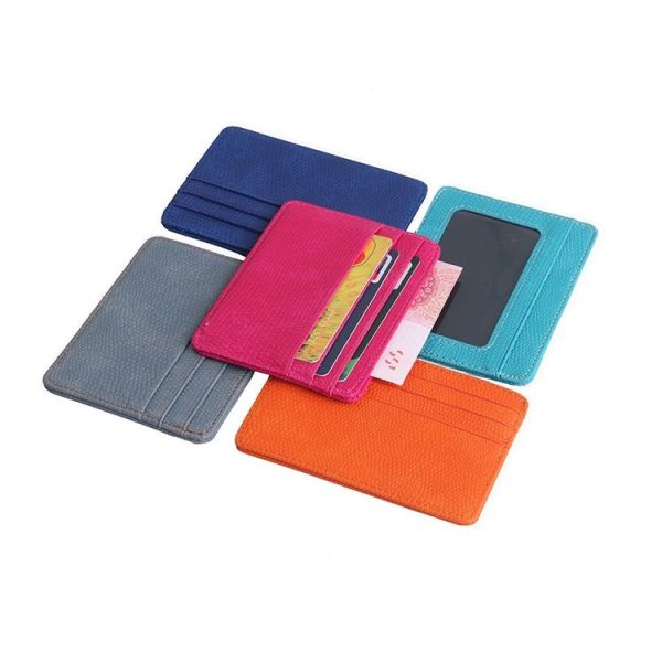 KT1002 RFID Function Lizard Pattern Bank Card Holder PU Business Card Case (Brown) - Image 6