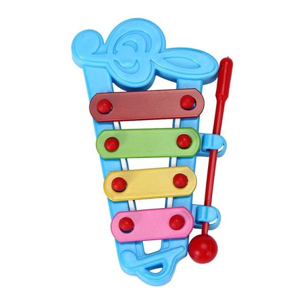 5 PCS Creative Cute Hand Knock Xylophone Percussion Set Children Educational Music Toys, Random Color - Image 2