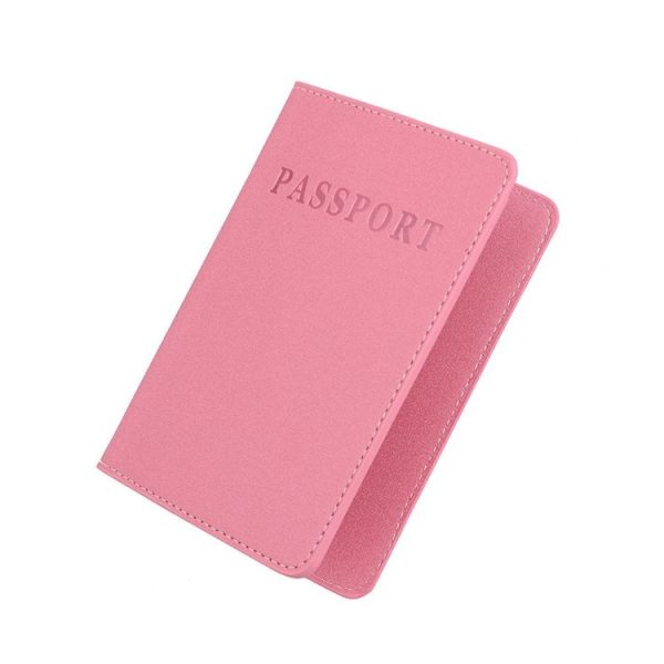 MS101 Frosted PU Multi-Card Passport Holder Travel Abroad Passport Card Holder, Color: Blue - Image 5