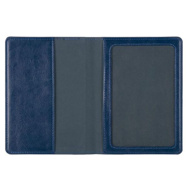 2 PCS CPVC1007 Document Protection Sleeve Card Case Passport Travel Card Bag (Dark Blue) - Image 5