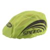 2 PCS Cycling Helmet Rain Cover Outdoor Reflective Safety Helmet Cover, Size: Free Size (Fluorescent Green (Style 1))