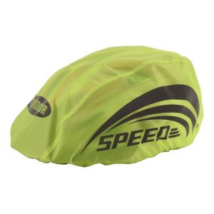 2 PCS Cycling Helmet Rain Cover Outdoor Reflective Safety Helmet Cover, Size: Free Size (Fluorescent Green (Style 1))