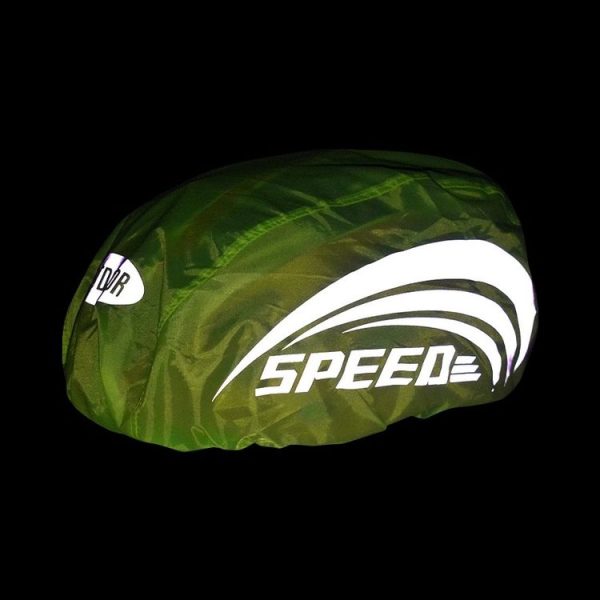 2 PCS Cycling Helmet Rain Cover Outdoor Reflective Safety Helmet Cover, Size: Free Size (Fluorescent Green (Style 1)) - Image 6