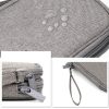Baona BN-C003 Mobile Hard Disk Protection Cover Portable Storage Hard Disk Bag, Specification: Double-layer (Gray) - Image 6