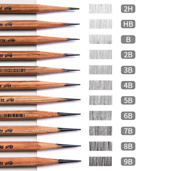 12pcs / Box Marco 7001 Sketch Pencil Children Original Wooden Word Learning Stationery Art Calligraphy Drawing Pencil, Lead hardness: 2B - Image 2
