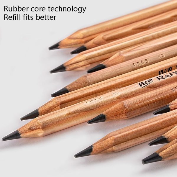 12pcs / Box Marco 7001 Sketch Pencil Children Original Wooden Word Learning Stationery Art Calligraphy Drawing Pencil, Lead hardness: 2B - Image 5