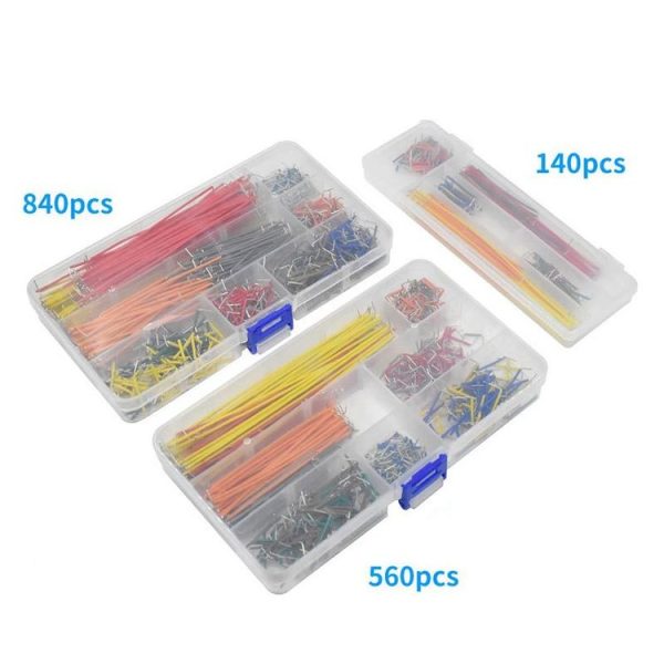 840 PCS 14 Lengths Jumper Wire U Shape Solderless Breadboard Jumper Wire Kit - Image 5