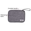 Data Cable Storage Box Waterproof Digital Package Charging Earphone Storage Box U Disk Multi-Function Finishing Box (Black) - Image 3