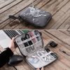 Data Cable Storage Box Waterproof Digital Package Charging Earphone Storage Box U Disk Multi-Function Finishing Box (Black) - Image 6