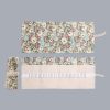 24 Holes Handmade Canvas Pen Curtain Large-Capacity Pencil Case For Boys And Girls Color Pencil Sketch Stationery Box (Clock) - Image 2