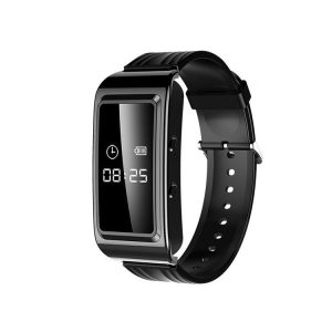 D6 Outdoor Smart Long Standby Sports Bracelet Support HD Noise Reduction Recording / Video, Capacity: 4GB (Black + OTG)