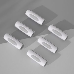 HW072 6 in 1Sheet Fixer Non-Slip Clip Quilt Angle Fixer Household Needle-Free Bed Cover Clip (Gray White)