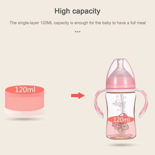 Portable Milk Powder Formula Dispenser Food Container Storage Feeding Box for Baby (Blue) - Image 5