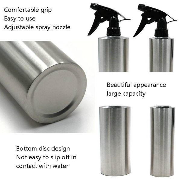 304 Stainless Steel Sprinkle Watering Can Pouring Flower Bottle, Specification: 250ml - Image 7