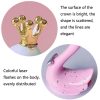 2pcs / Pair Swan Resin Car Decoration Birthday Cake Tanabata Valentine Day Decoration, Color Classification: Large White - Image 4