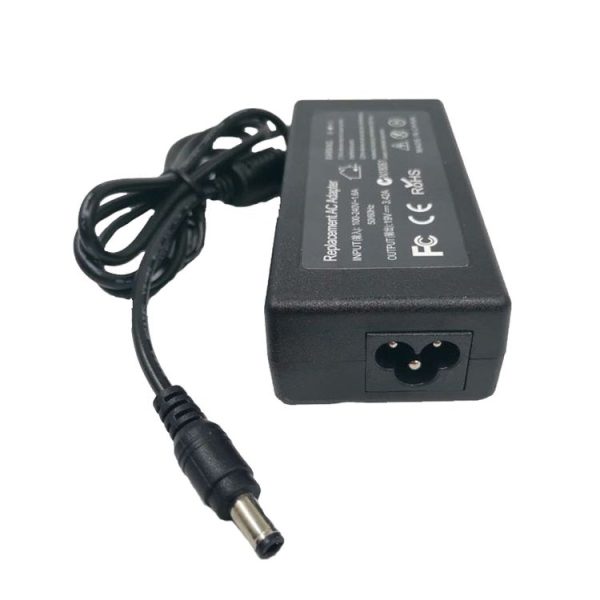 Laptop Charger 19V 4.74A 90W DC 5.5 x 2.5mm Round Head Power Adapter