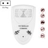 Ultrasonic Electronic Mouse Repeller Household Intelligent Insect Repeller, EU Plug (White)