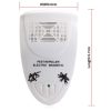 Ultrasonic Electronic Mouse Repeller Household Intelligent Insect Repeller, EU Plug (White) - Image 3