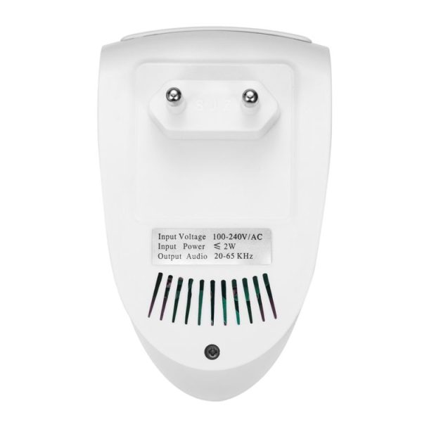 Ultrasonic Electronic Mouse Repeller Household Intelligent Insect Repeller, EU Plug (White) - Image 4