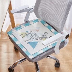 Summer Breathable Cushion Office Seat Pad, Size: 40 x 40cm (Antler C)