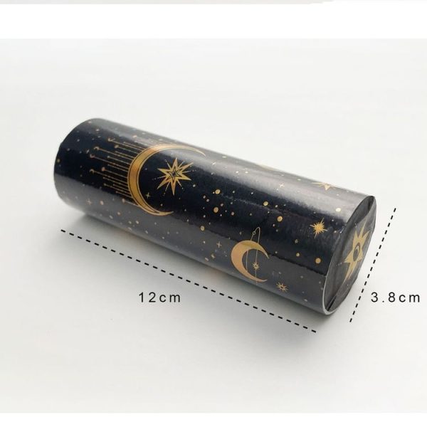 88988 Colorful Bronzing Washi Tape Starry Sky Hand Account Tape (Star Hot Silver 4) - Image 4