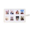 3-Inch 128-Piece PU Photo Album Laser Symphony Mini Digital Photo Storage (Illusion Purple) - Image 4