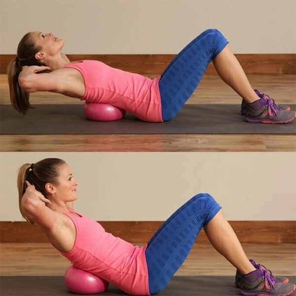 JH3152 PVC Yoga Ball Balance Fitness Gymnastic Ball, Diameter: 25cm (Purple) - Image 6