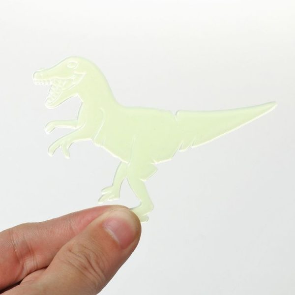 2 Sets Dinosaur Stereo Wall Sticker Fluorescent Sticker Bedroom Home Decor - Image 3