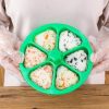 6 In 1 Sushi Triangle Rice Ball Bento Box Mould - Image 2