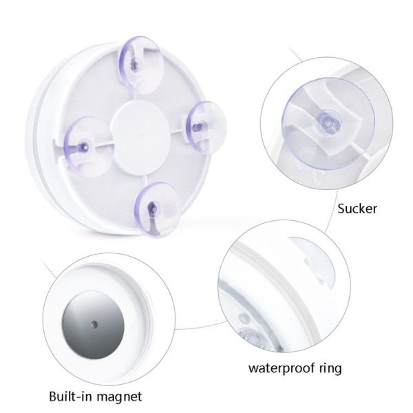 15 LEDs RF Remote Control Diving Light Magnetic Waterproof Pool Lamp, Spec: 1 PC + 1 RC (16 Colors) - Image 4