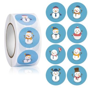 Christmas Gift Sticker Decoration Label Sealing Sticker (HA049)