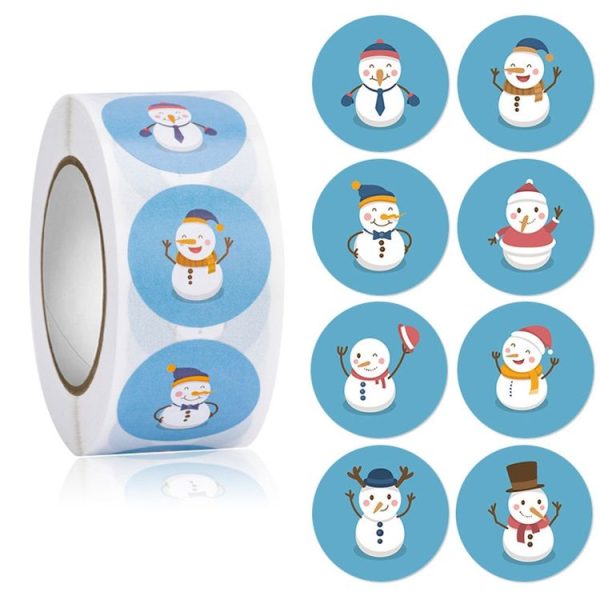 Christmas Gift Sticker Decoration Label Sealing Sticker (HA049)