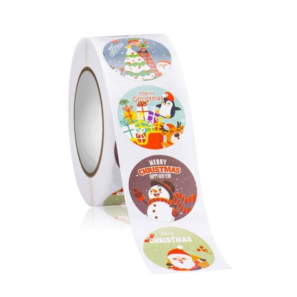 Christmas Gift Sticker Decoration Label Sealing Sticker (HA049) - Image 3